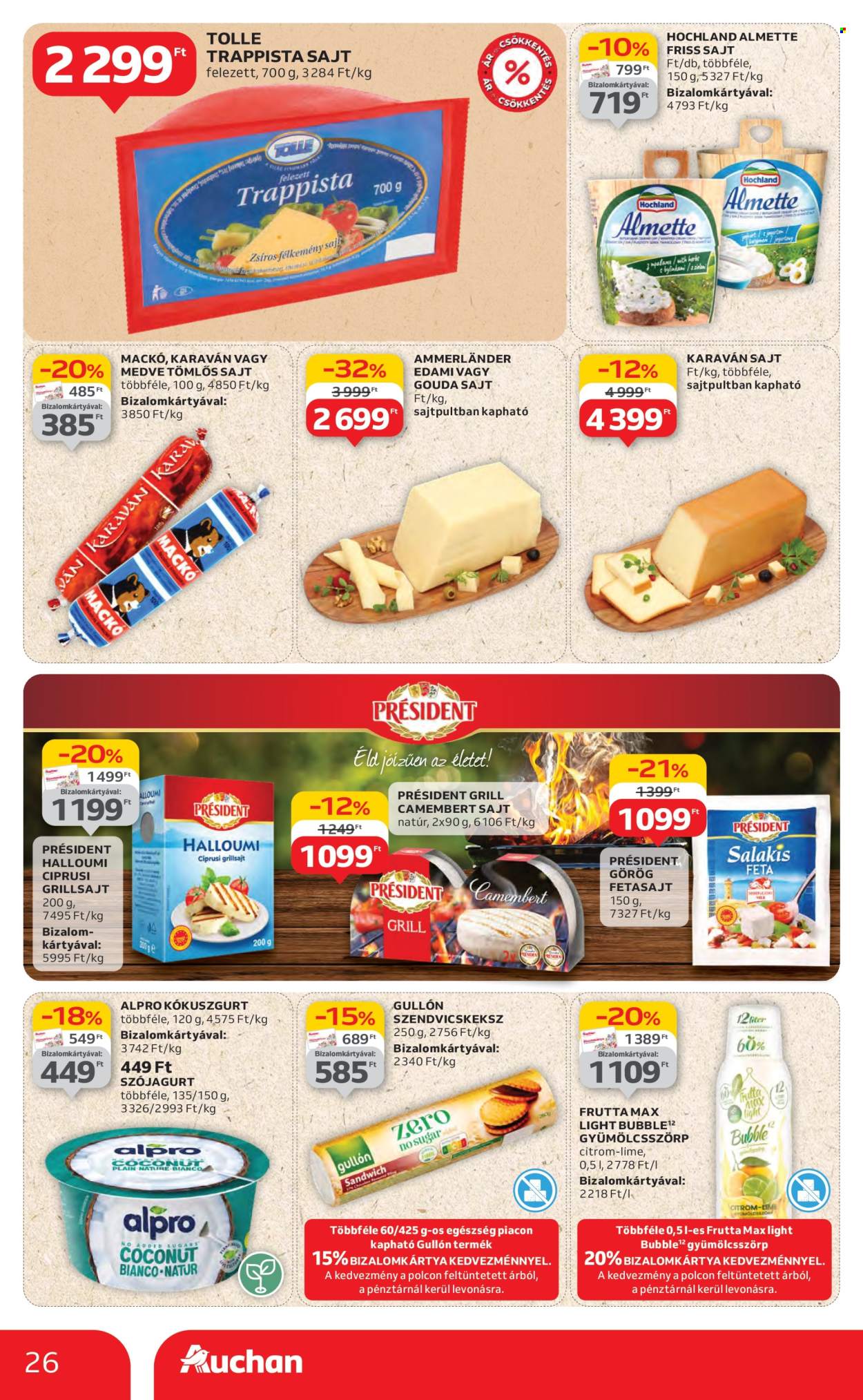 Auchan akciós újságok - 2025.07.03 - 2025.07.09. Oldal 26