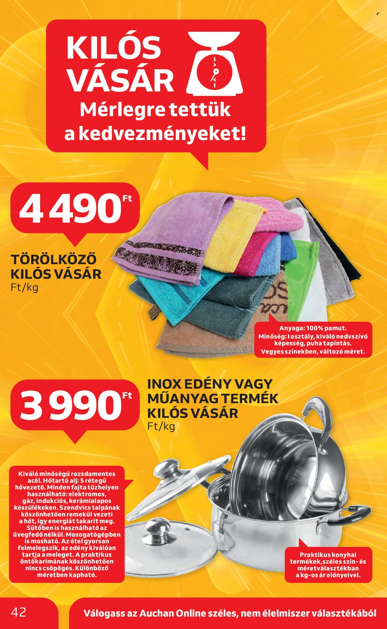Auchan akciós újságok - 2025.07.03 - 2025.07.09. Oldal 42