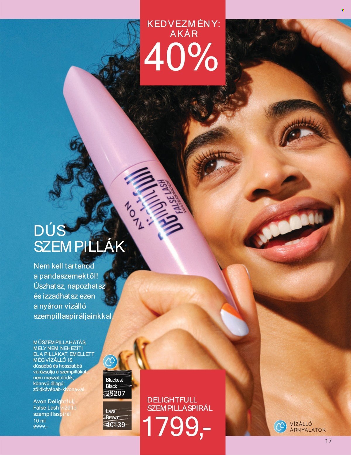 Avon akciós újságok - 2025.07.01 - 2025.07.31. Oldal 17