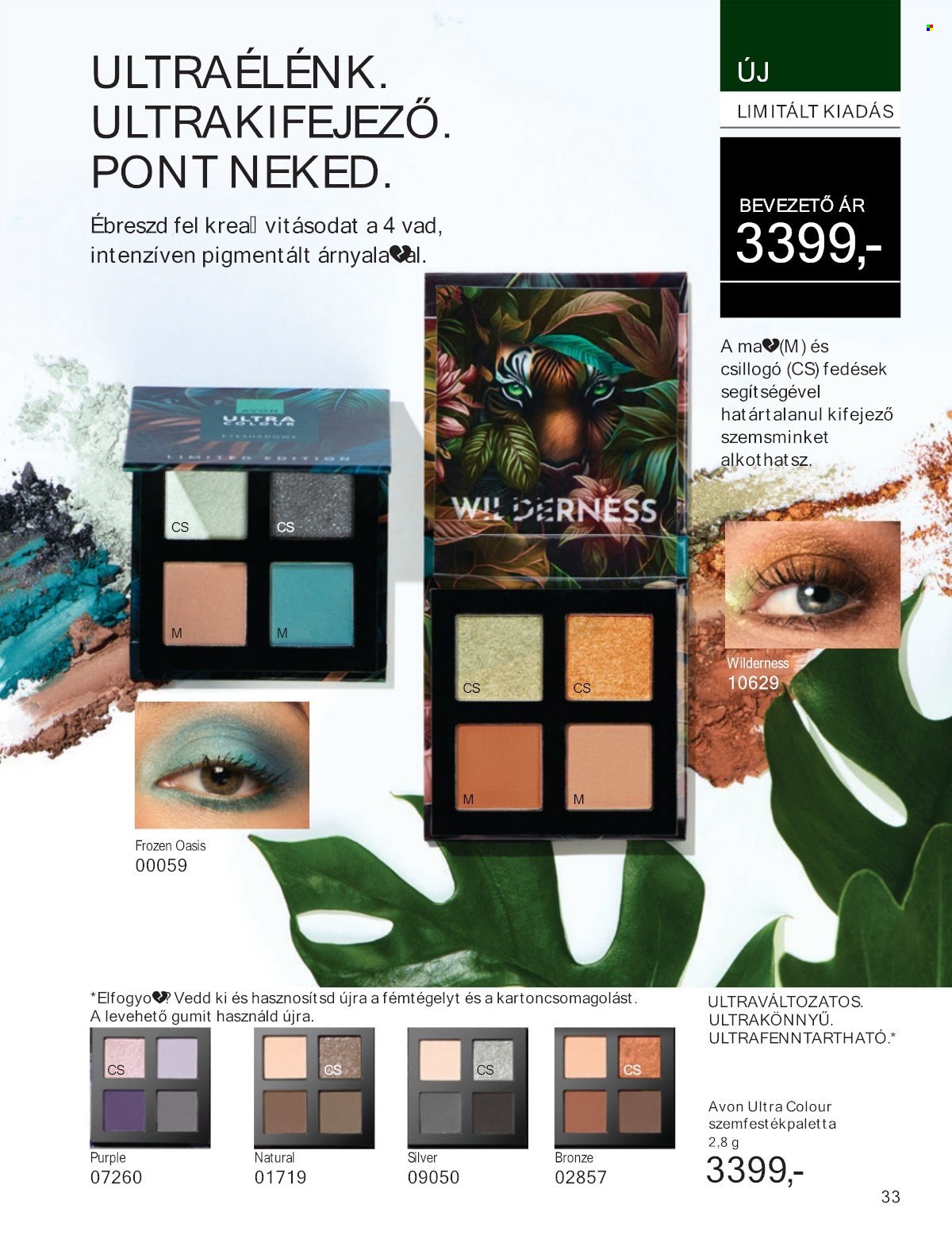 Avon akciós újságok - 2025.07.01 - 2025.07.31. Oldal 33