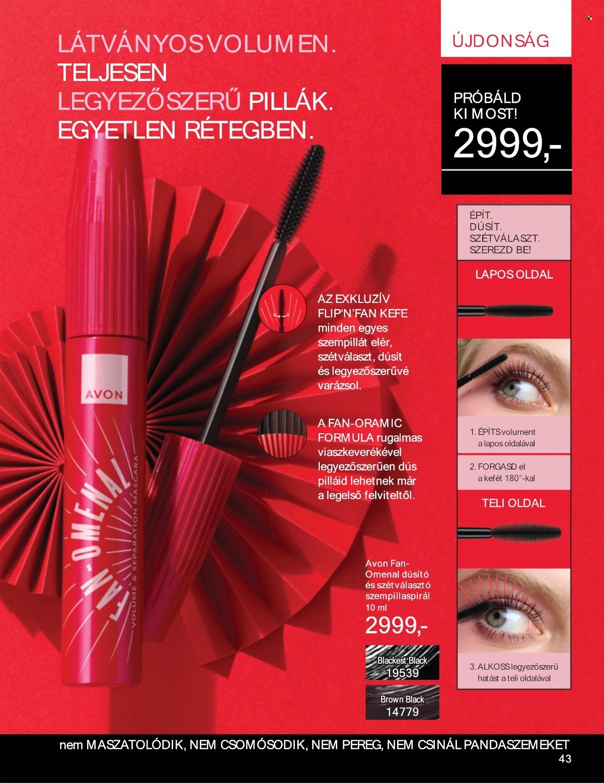 Avon akciós újságok - 2025.07.01 - 2025.07.31. Oldal 43