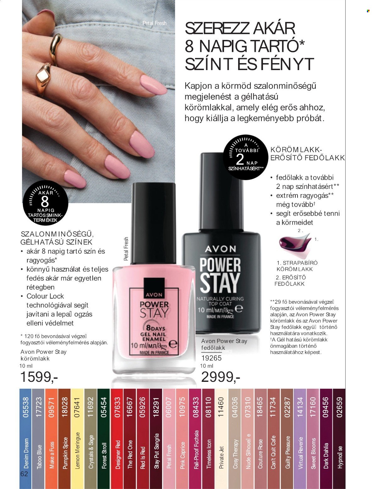 Avon akciós újságok - 2025.07.01 - 2025.07.31. Oldal 62