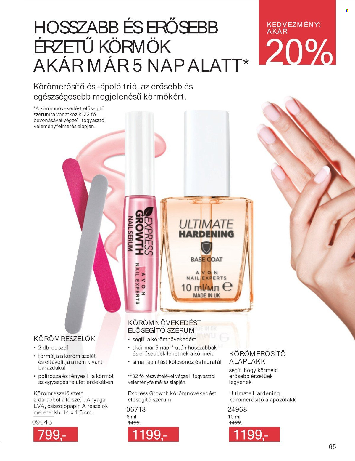 Avon akciós újságok - 2025.07.01 - 2025.07.31. Oldal 65