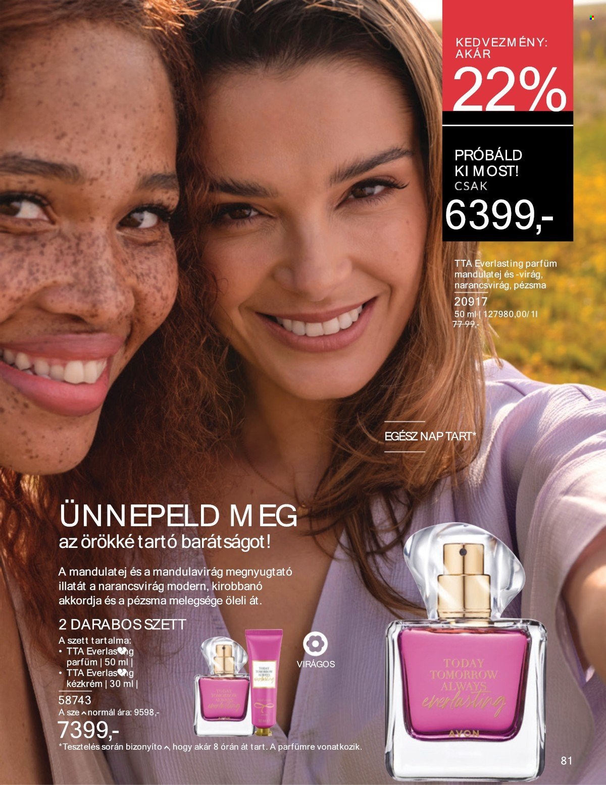 Avon akciós újságok - 2025.07.01 - 2025.07.31. Oldal 81