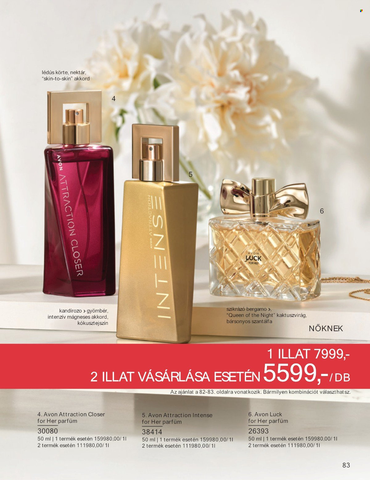 Avon akciós újságok - 2025.07.01 - 2025.07.31. Oldal 83