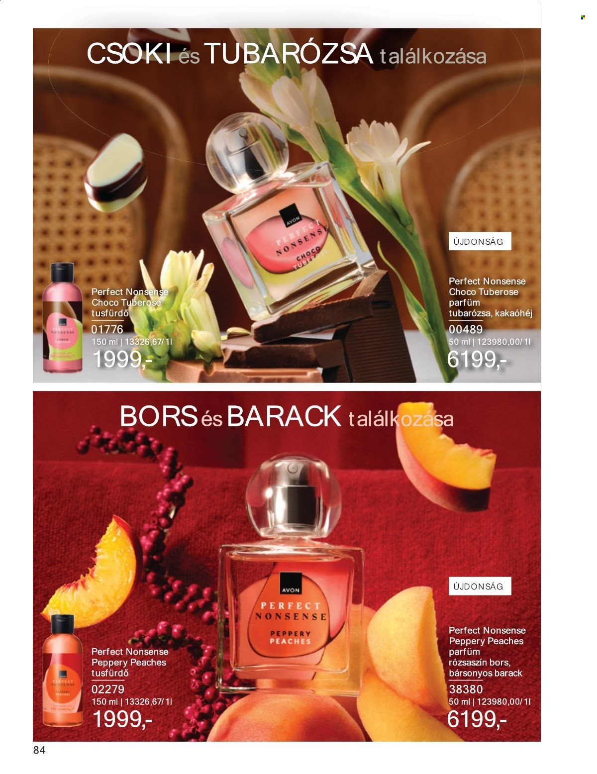 Avon akciós újságok - 2025.07.01 - 2025.07.31. Oldal 84