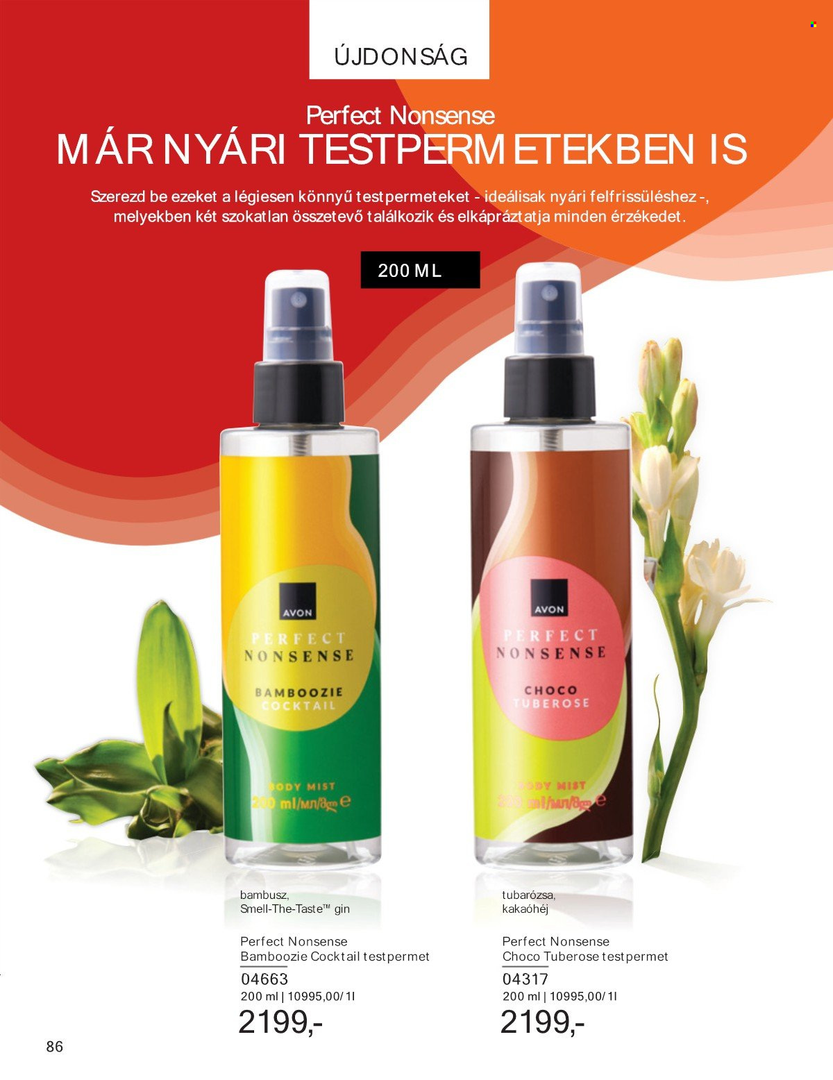 Avon akciós újságok - 2025.07.01 - 2025.07.31. Oldal 86