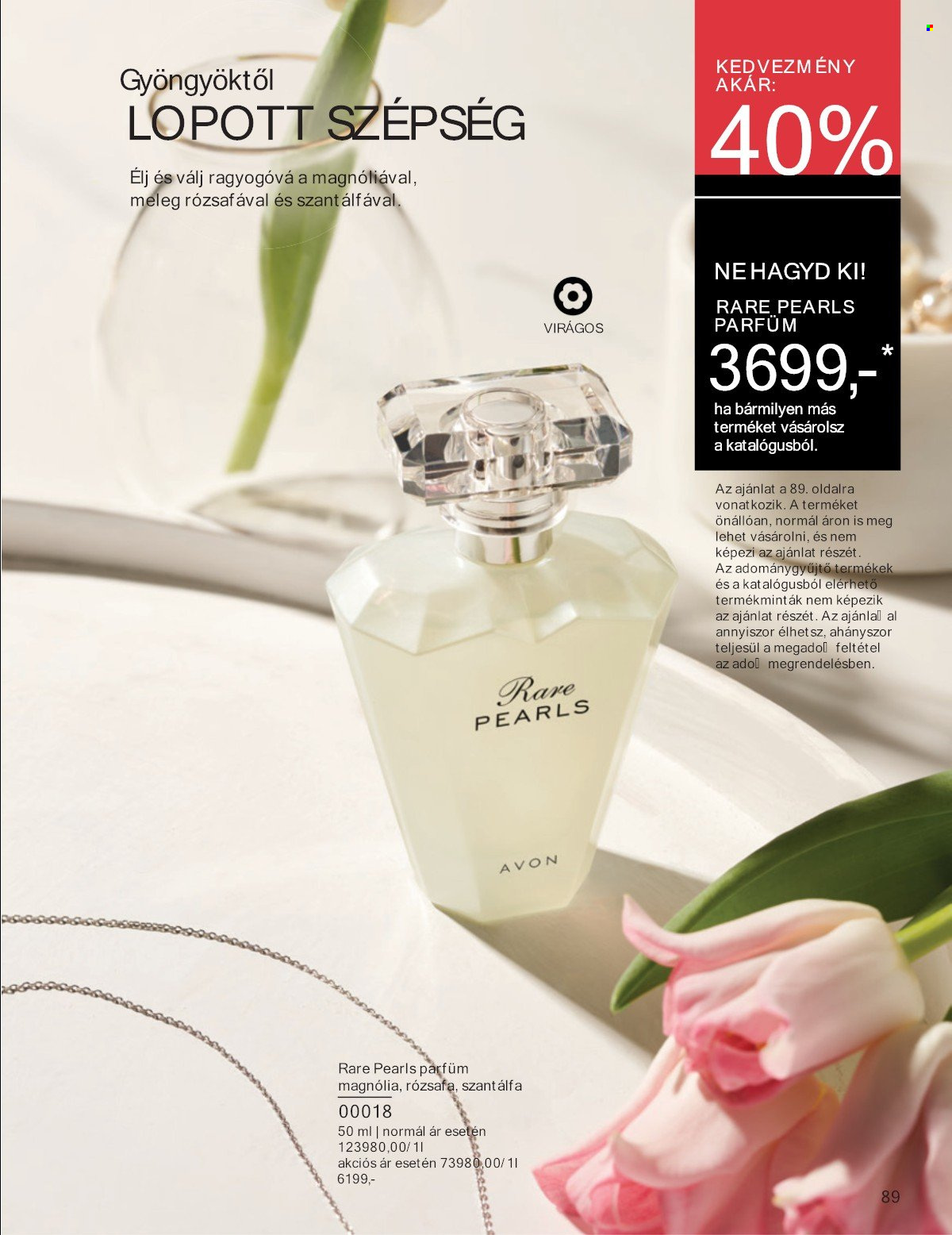 Avon akciós újságok - 2025.07.01 - 2025.07.31. Oldal 89