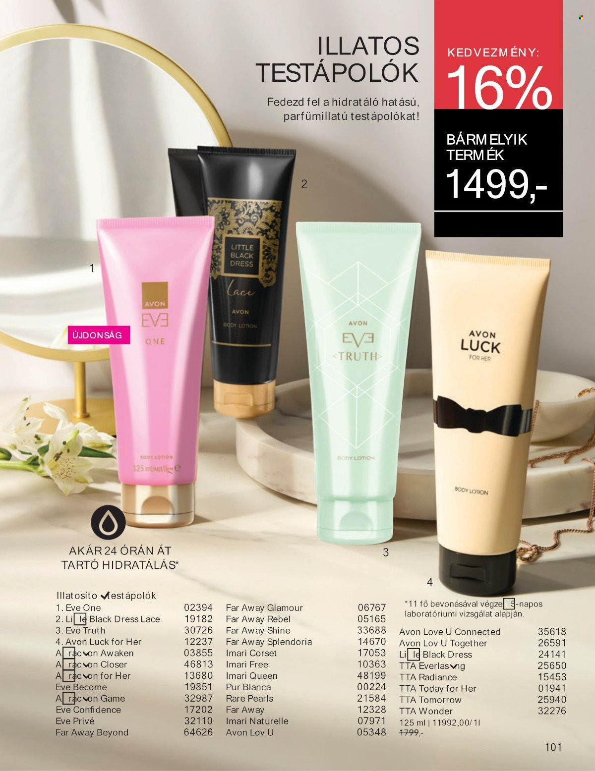 Avon akciós újságok - 2025.07.01 - 2025.07.31. Oldal 101