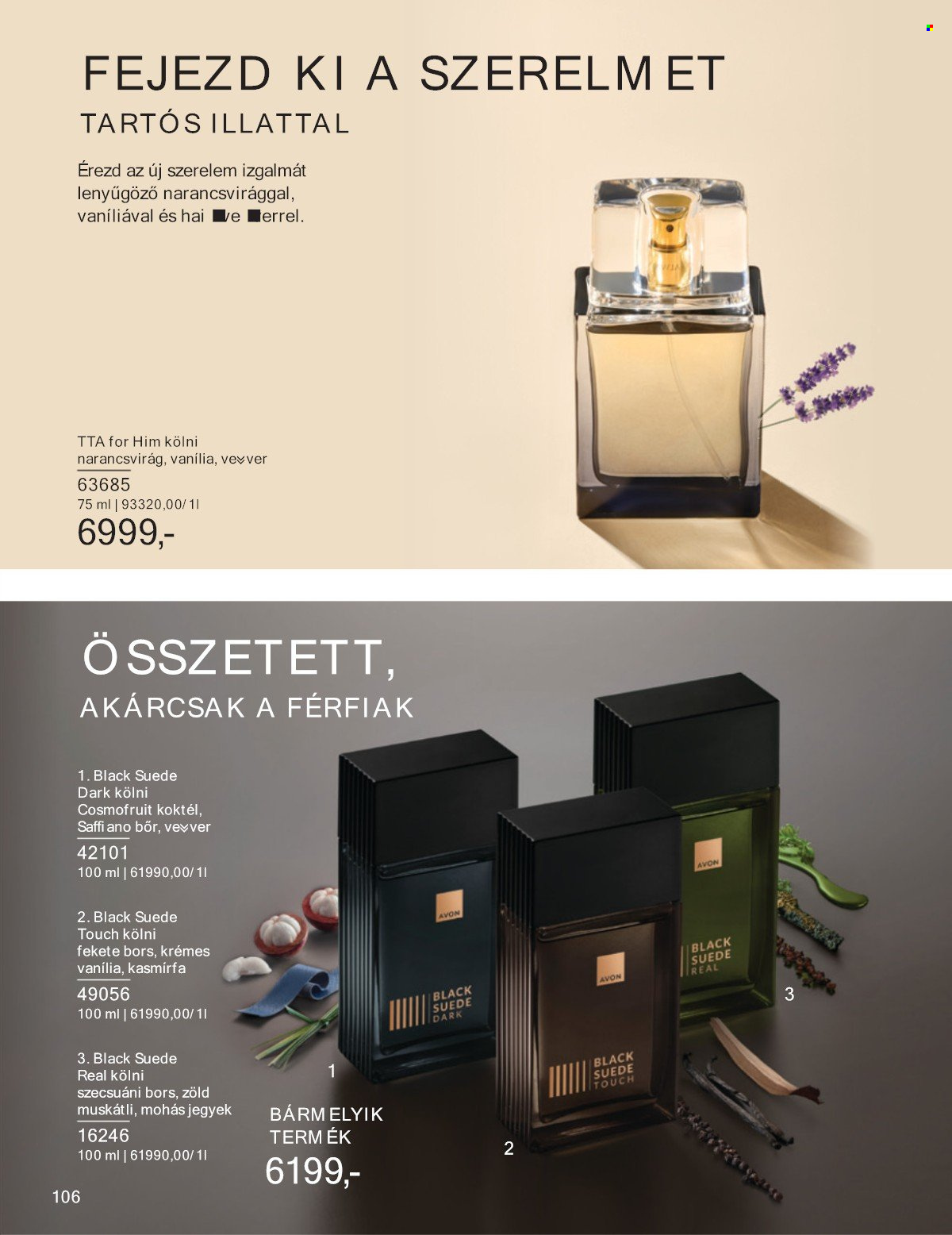 Avon akciós újságok - 2025.07.01 - 2025.07.31. Oldal 106