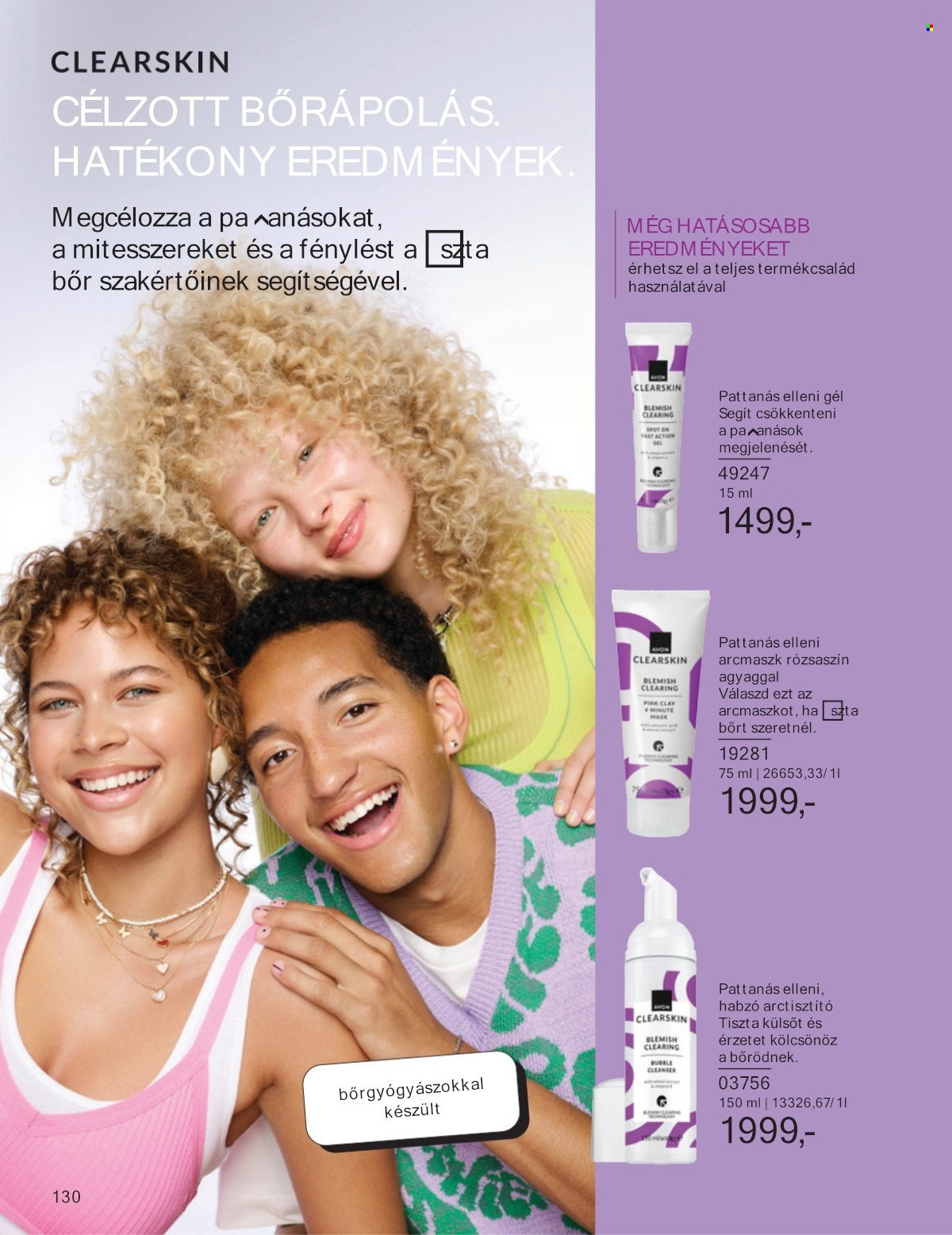 Avon akciós újságok - 2025.07.01 - 2025.07.31. Oldal 130