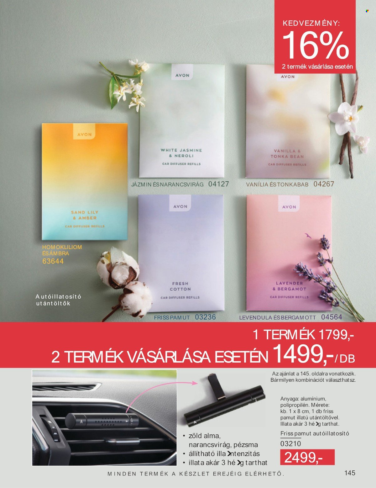 Avon akciós újságok - 2025.07.01 - 2025.07.31. Oldal 145