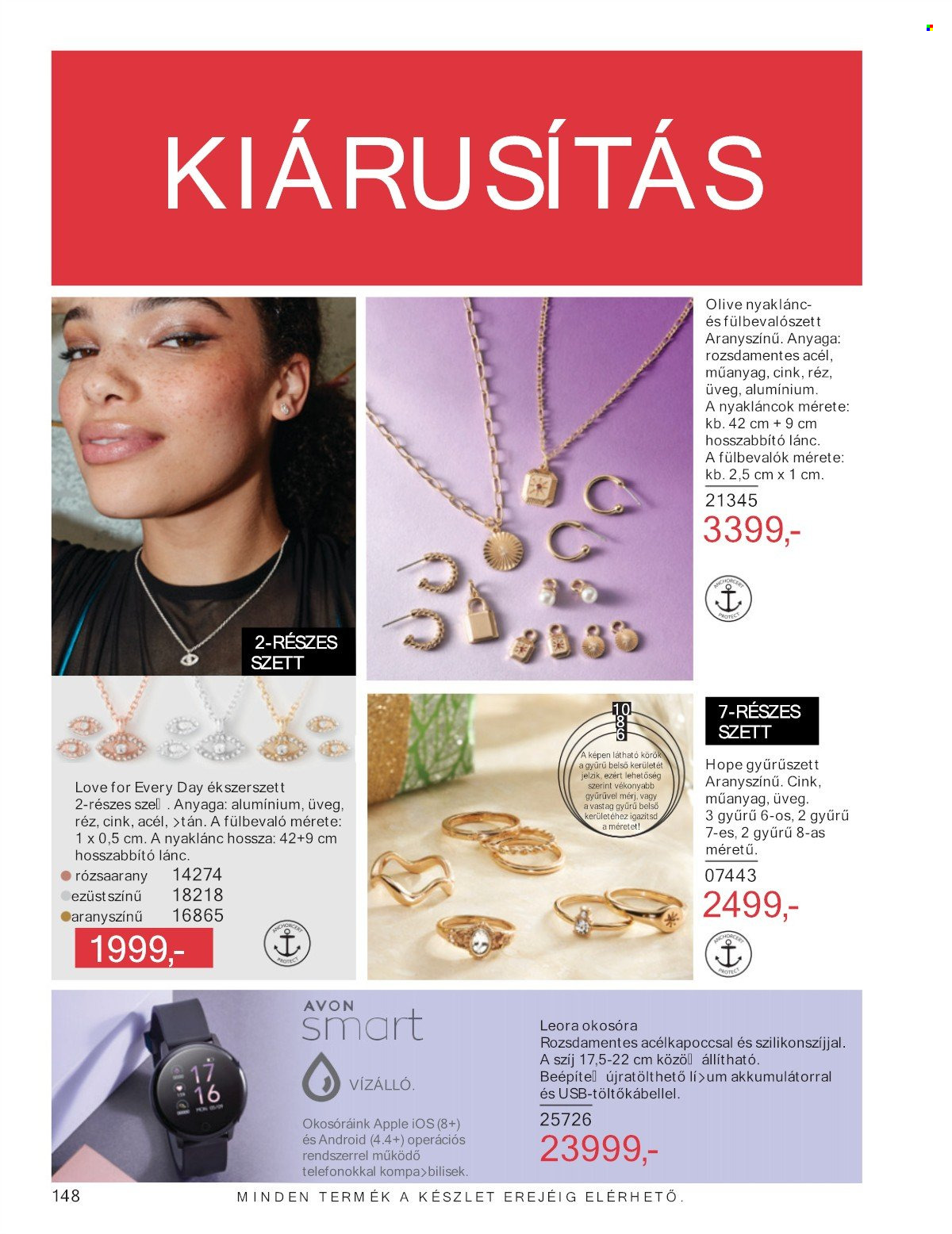 Avon akciós újságok - 2025.07.01 - 2025.07.31. Oldal 148