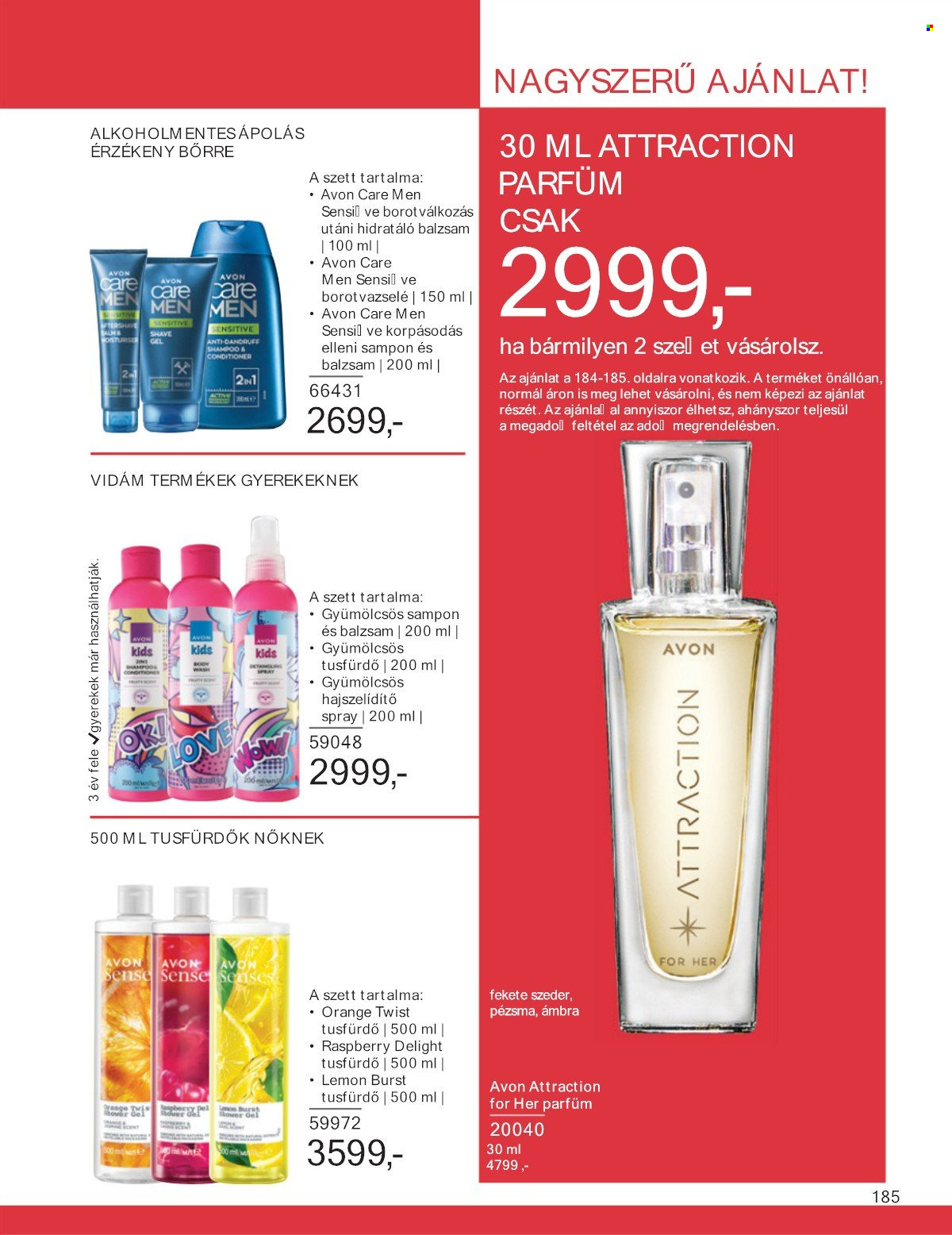 Avon akciós újságok - 2025.07.01 - 2025.07.31. Oldal 185