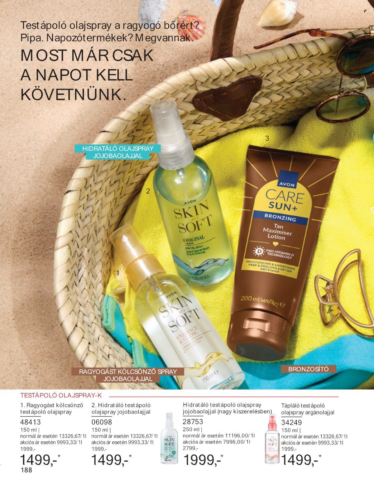Avon akciós újságok - 2025.07.01 - 2025.07.31. Oldal 188