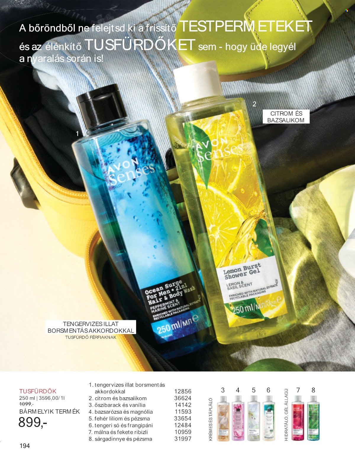 Avon akciós újságok - 2025.07.01 - 2025.07.31. Oldal 194