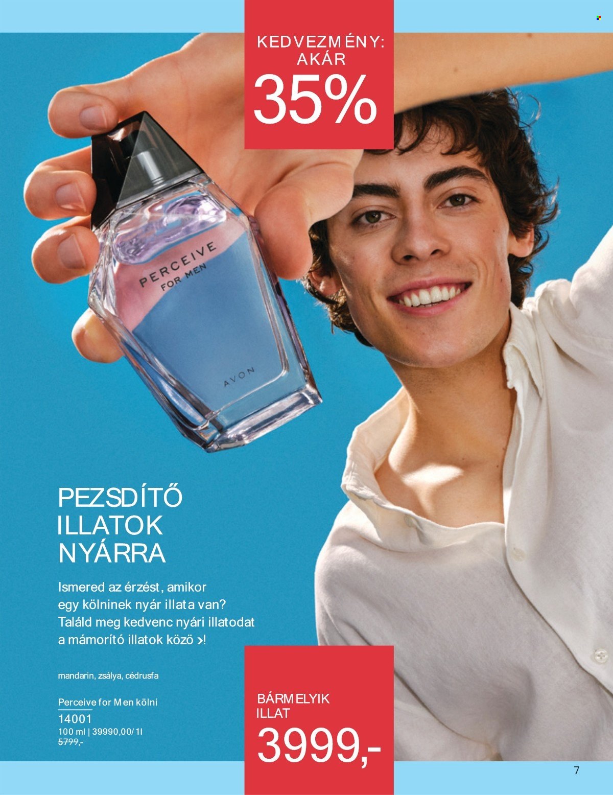 Avon akciós újságok - 2025.07.01 - 2025.07.31. Oldal 7