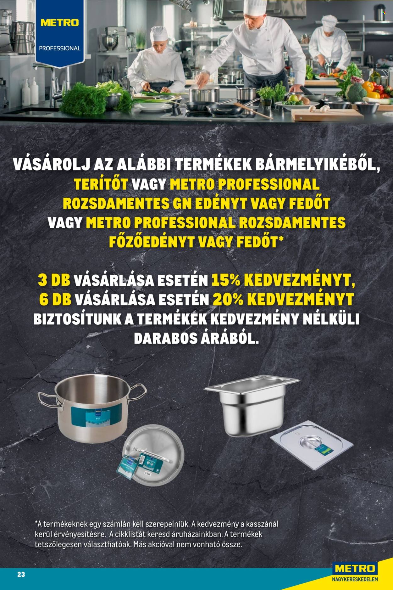 Metro akciós újságok - 2025.07.01 - 2025.07.31. Oldal 23