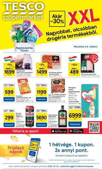 Újság TESCO - 2025.07.10 - 2025.07.16.