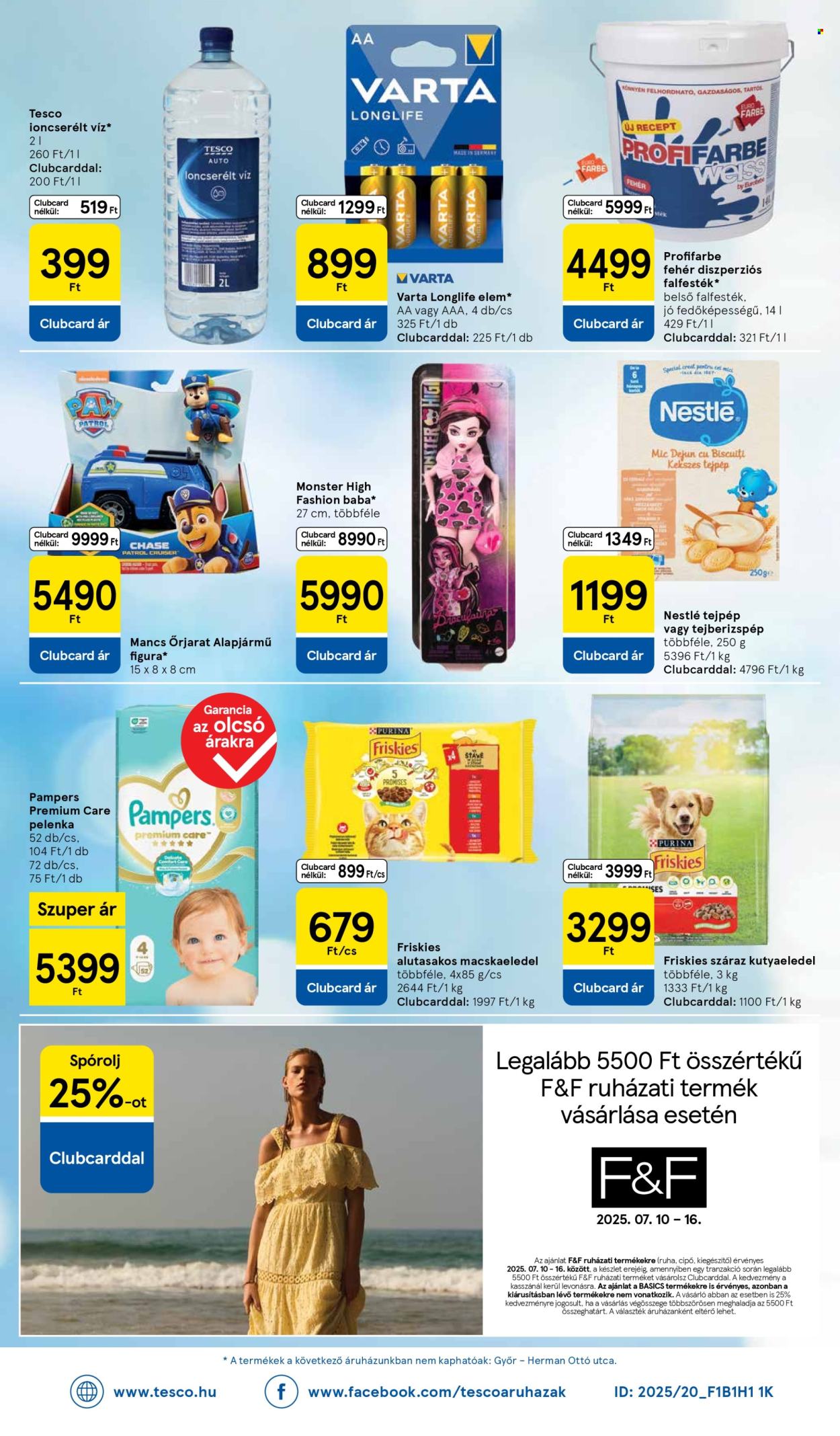 TESCO akciós újságok - 2025.07.10 - 2025.07.16. Oldal 8