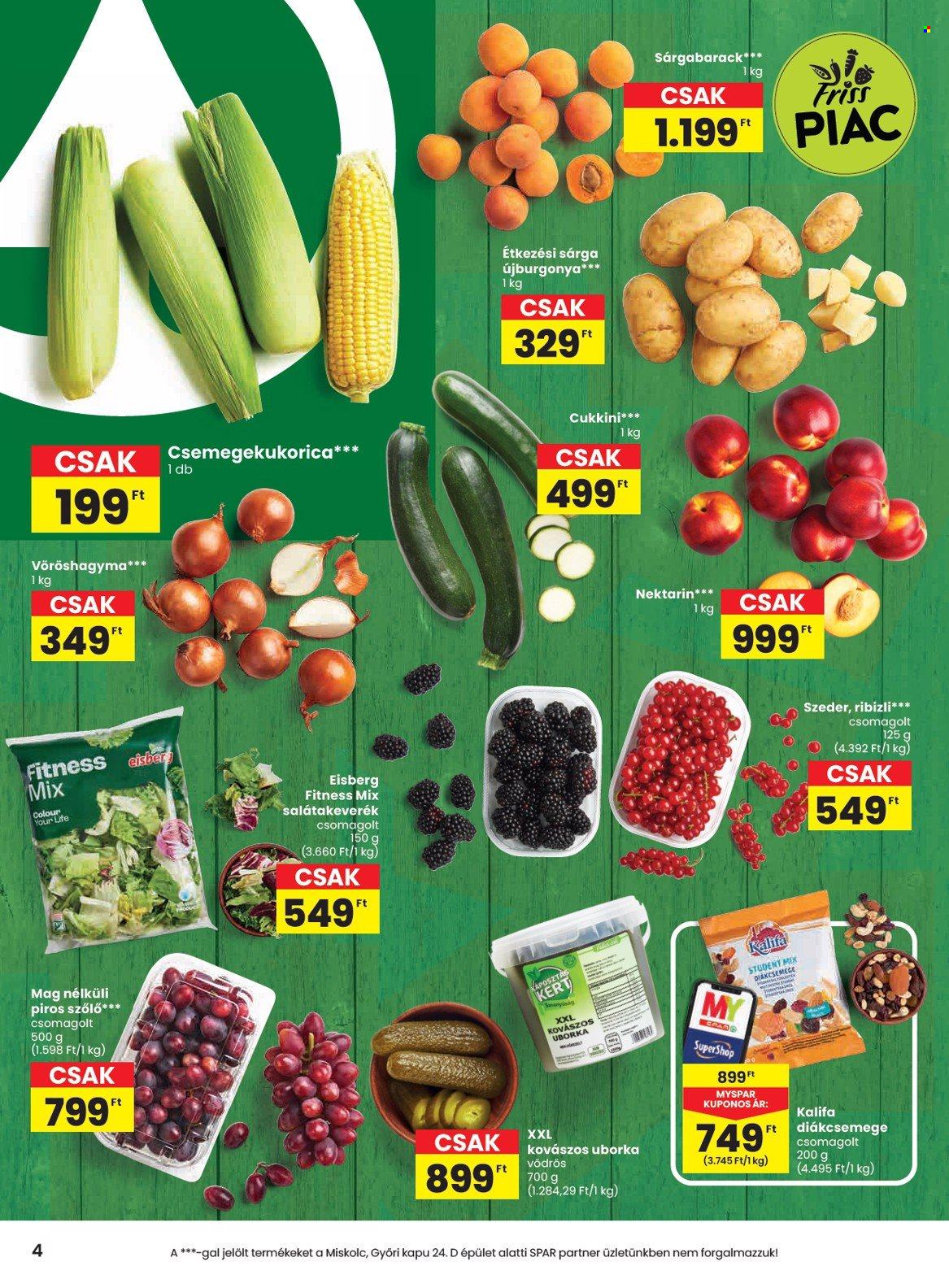 SPAR akciós újságok - 2025.07.10 - 2025.07.16. Oldal 4