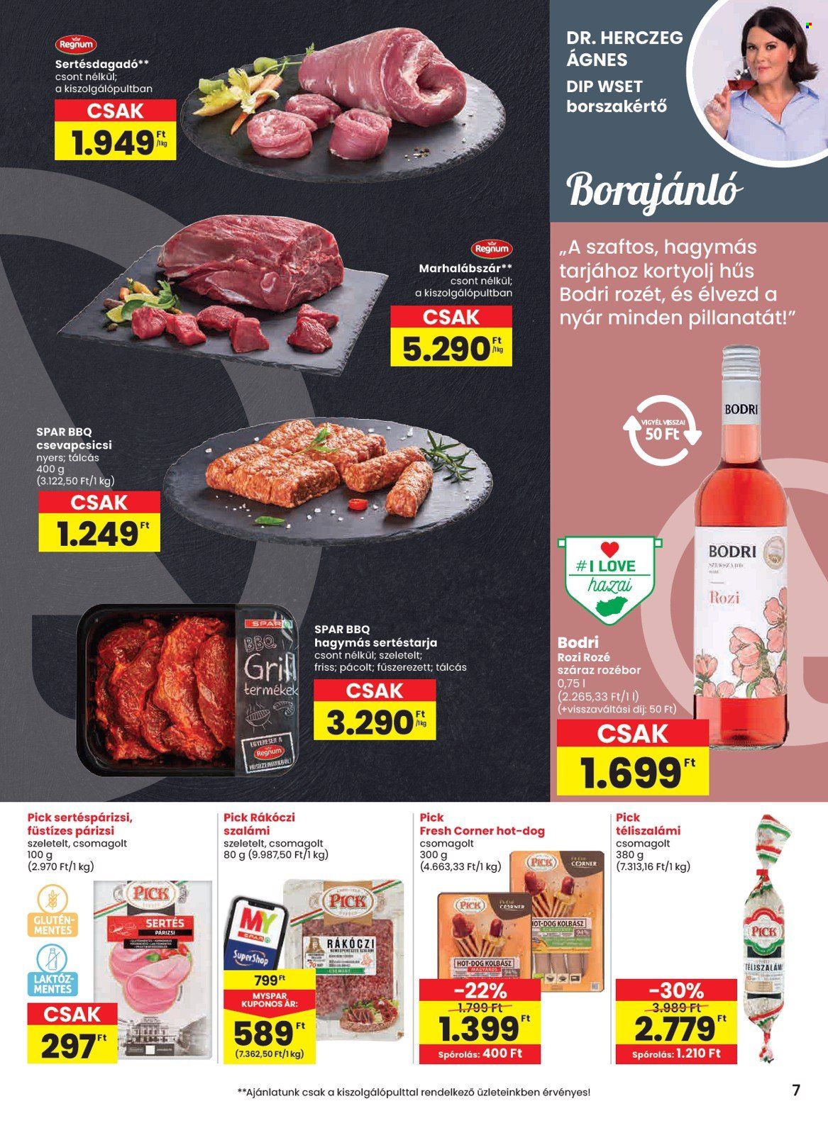 SPAR akciós újságok - 2025.07.10 - 2025.07.16. Oldal 7