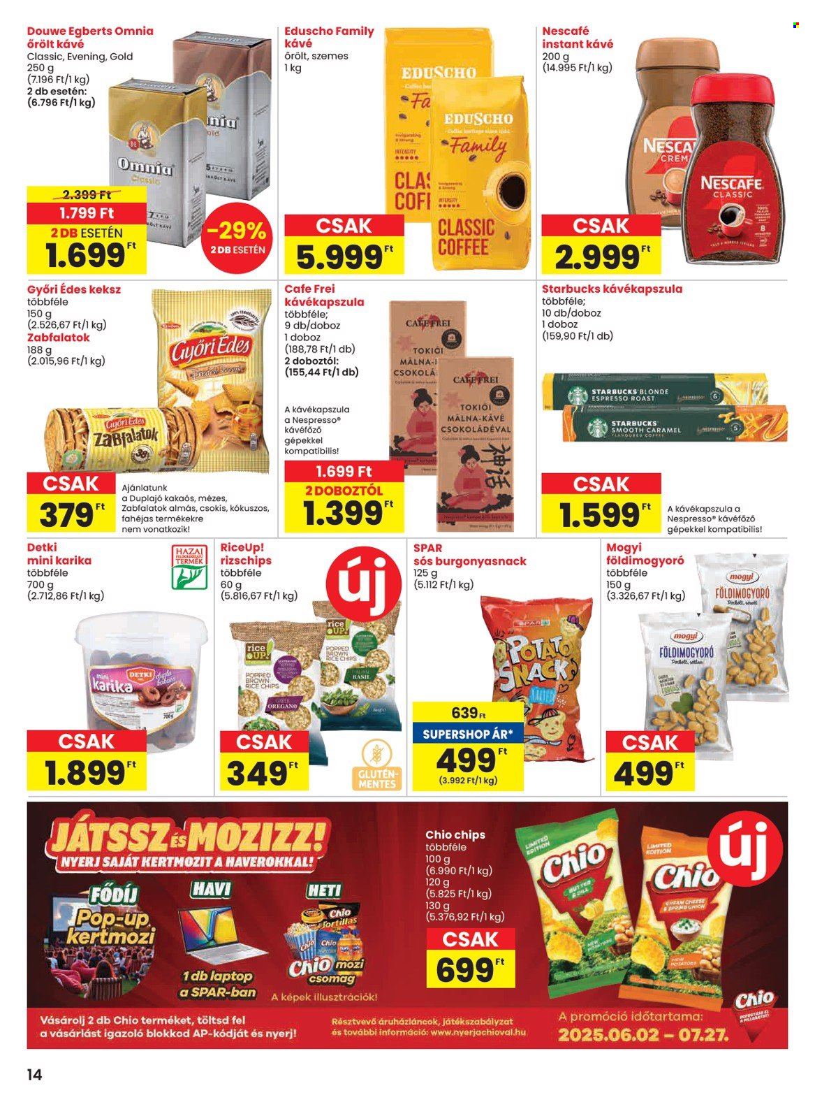 SPAR akciós újságok - 2025.07.10 - 2025.07.16. Oldal 14