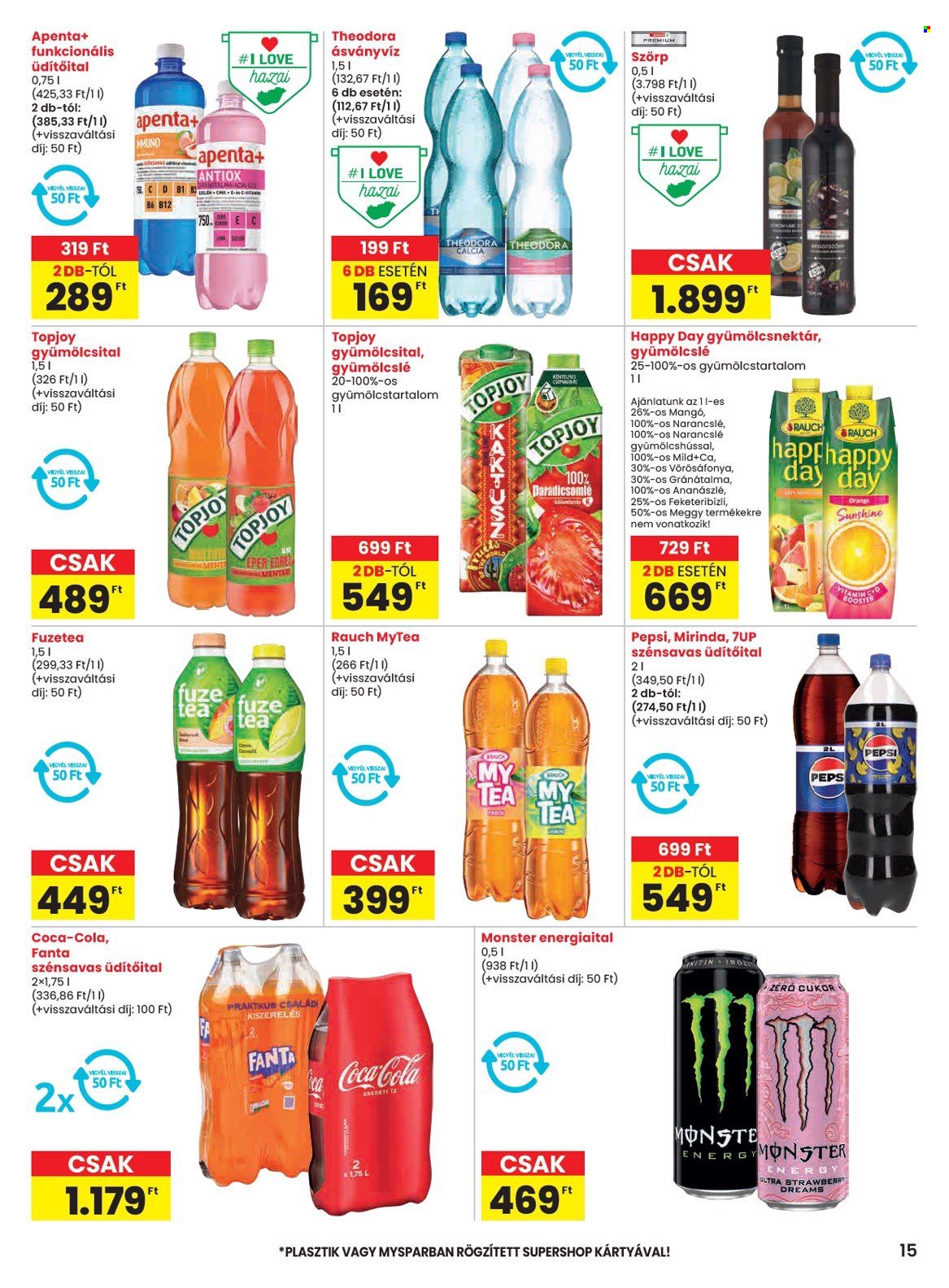 SPAR akciós újságok - 2025.07.10 - 2025.07.16. Oldal 15