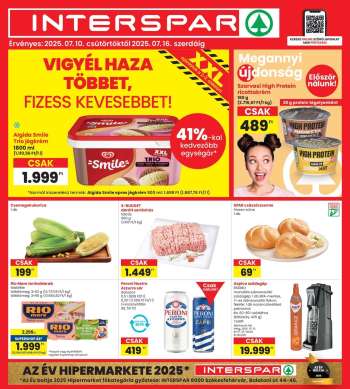 Újság INTERSPAR - 2025.07.10 - 2025.07.16.
