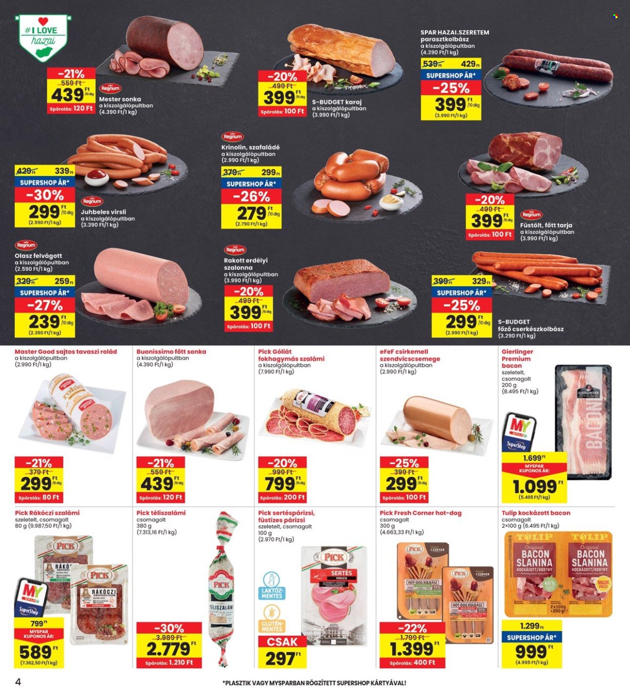 INTERSPAR akciós újságok - 2025.07.10 - 2025.07.16. Oldal 4