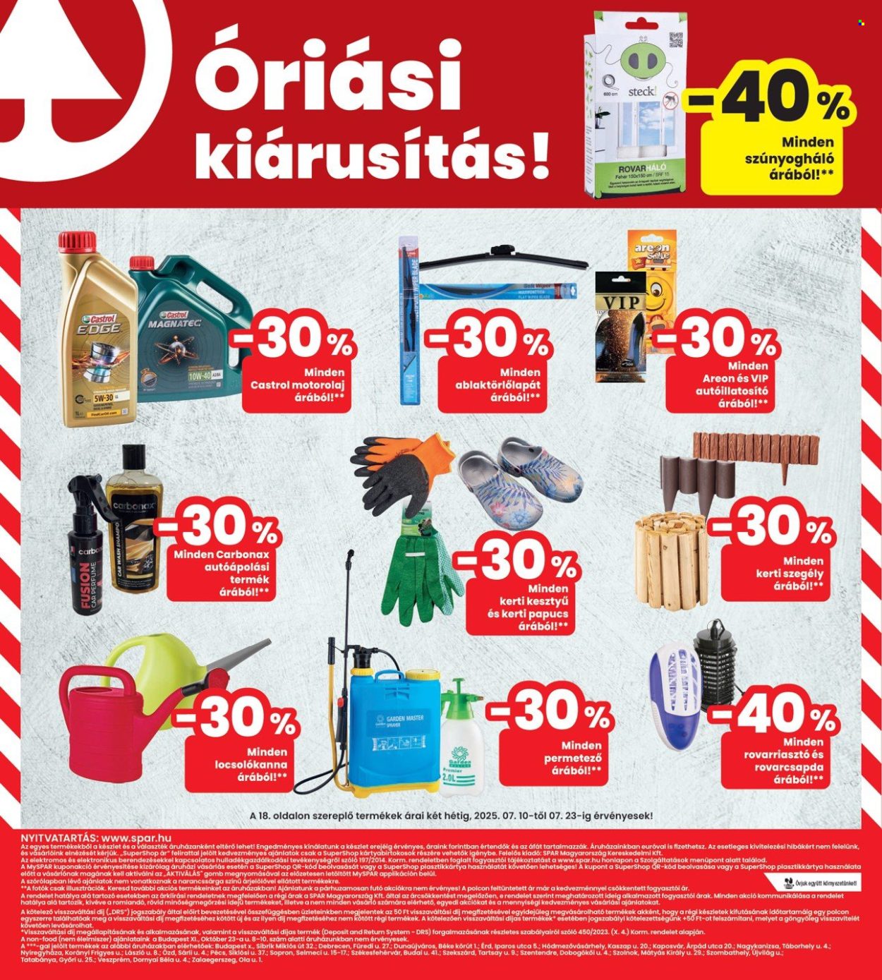 INTERSPAR akciós újságok - 2025.07.10 - 2025.07.16. Oldal 18