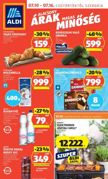 Újság Aldi - 2025.07.10 - 2025.07.16.