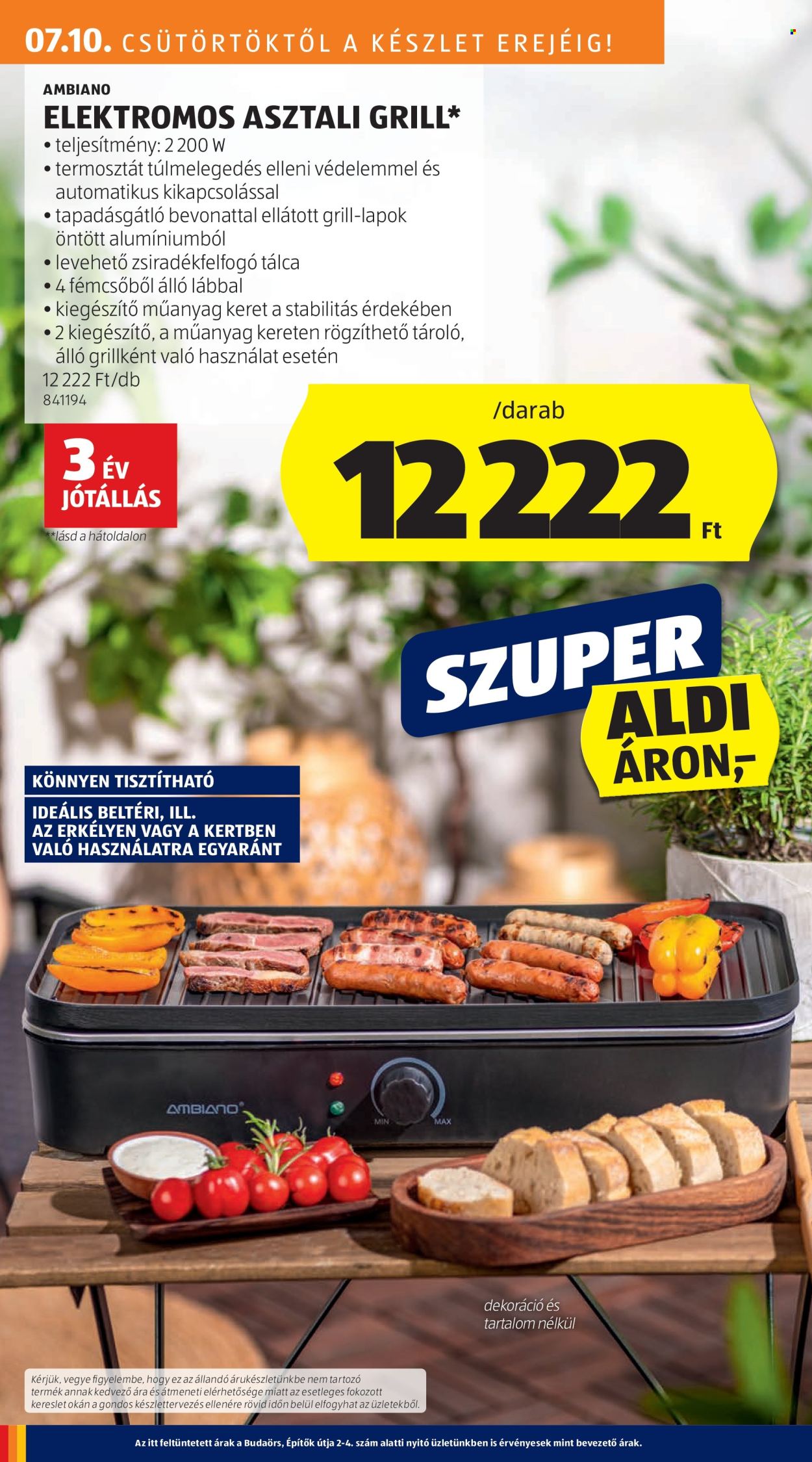 Aldi akciós újságok - 2025.07.10 - 2025.07.16. Oldal 4