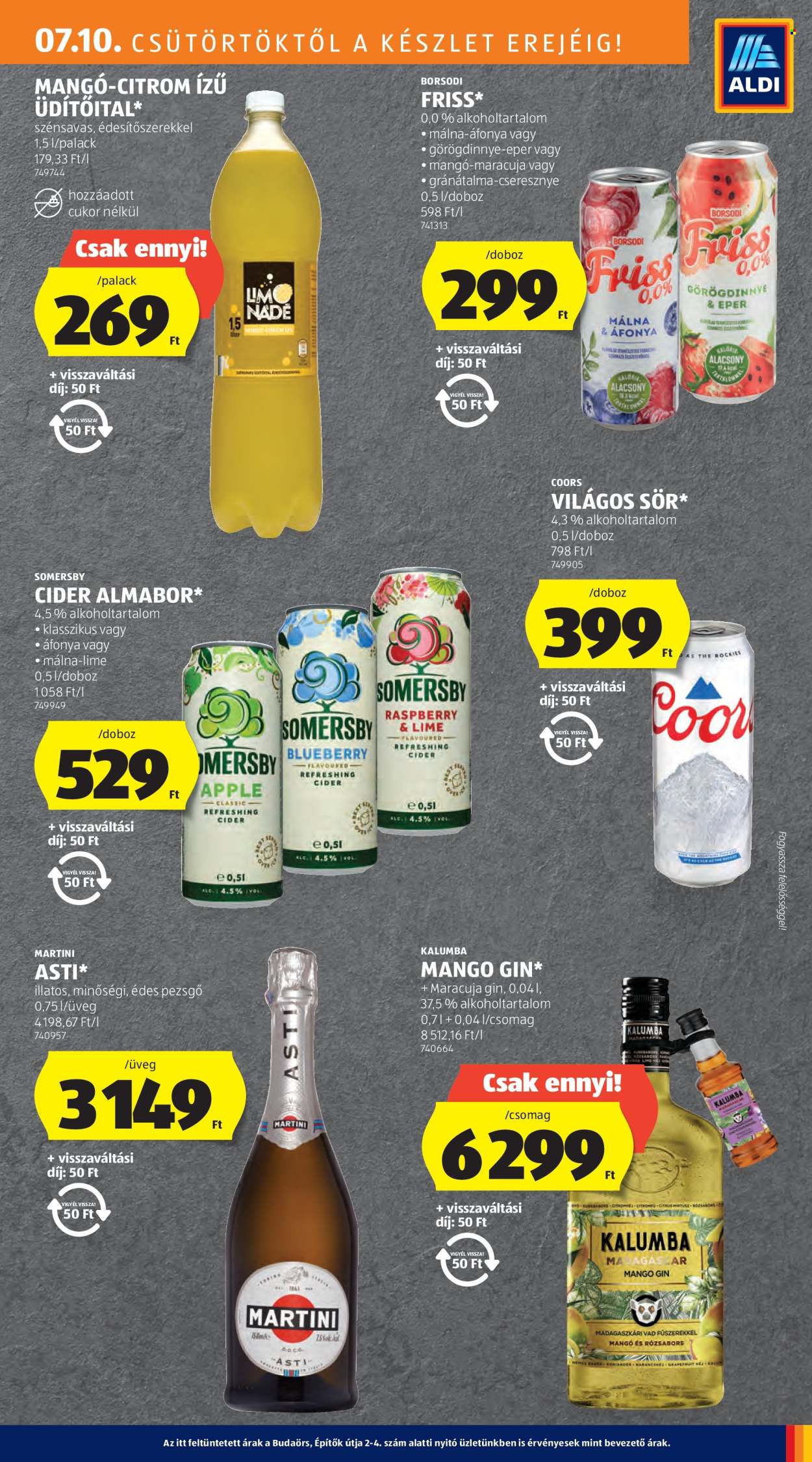 Aldi akciós újságok - 2025.07.10 - 2025.07.16. Oldal 19