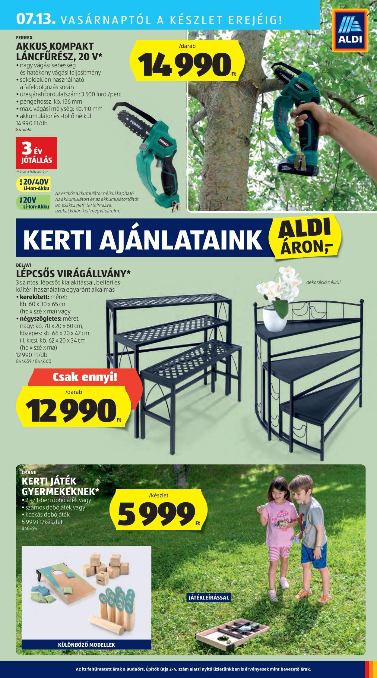 Aldi akciós újságok - 2025.07.10 - 2025.07.16. Oldal 43