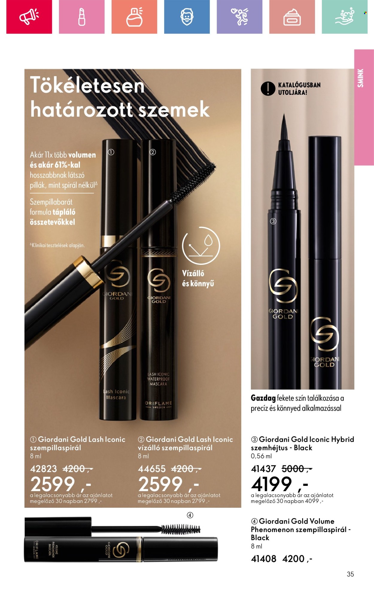 Oriflame akciós újságok - 2025.07.06 - 2025.07.26. Oldal 35