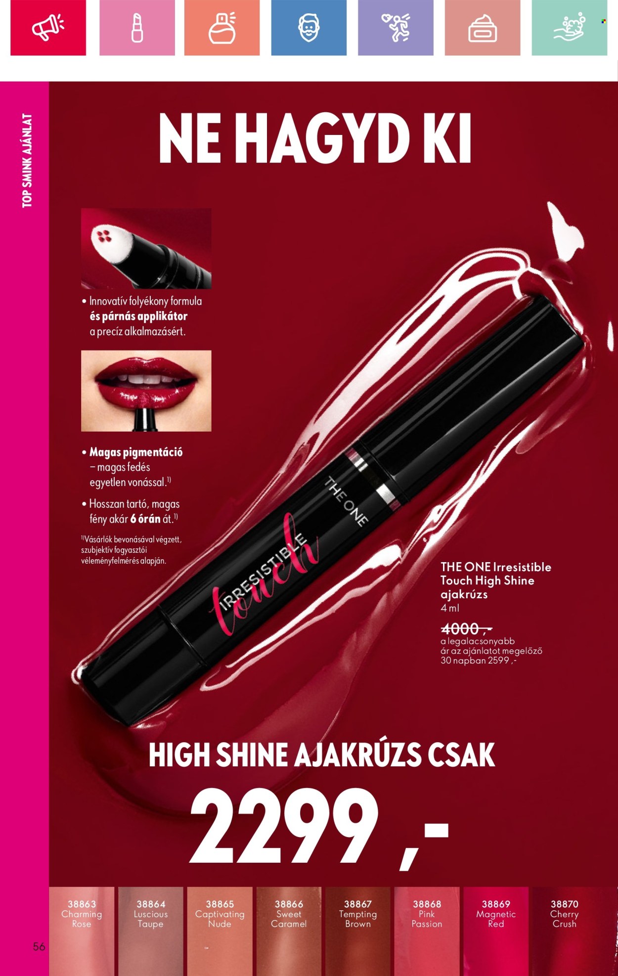 Oriflame akciós újságok - 2025.07.06 - 2025.07.26. Oldal 56