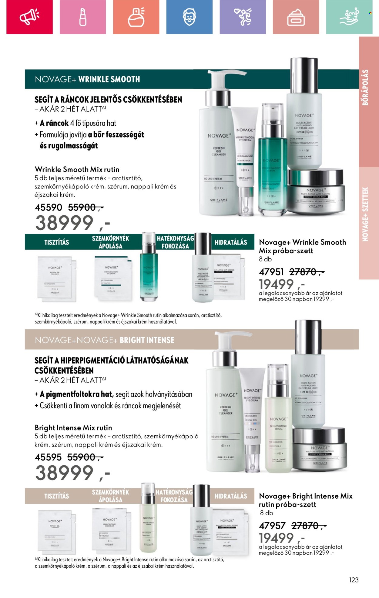 Oriflame akciós újságok - 2025.07.06 - 2025.07.26. Oldal 123