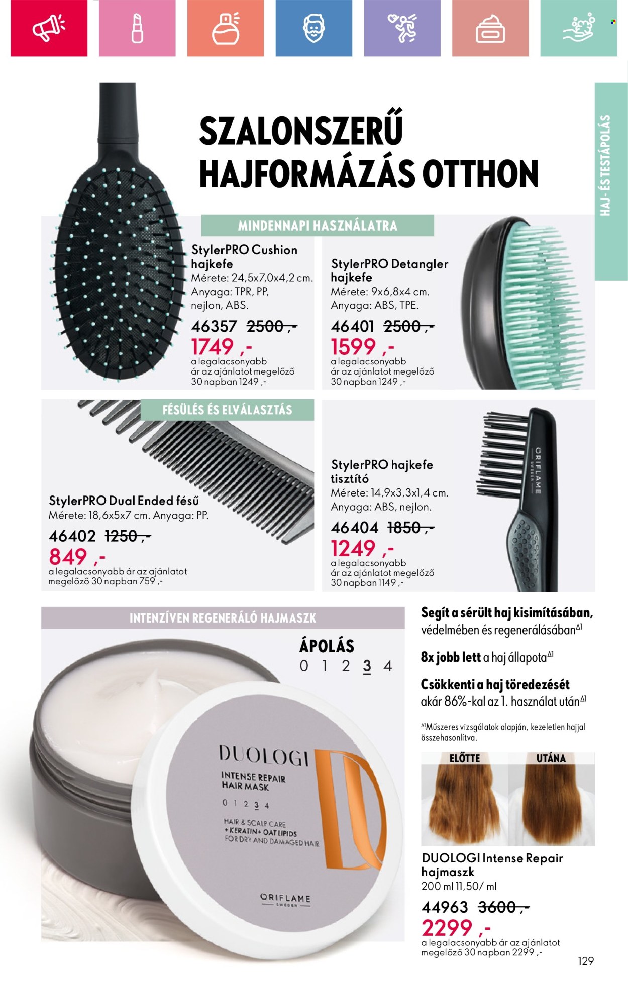 Oriflame akciós újságok - 2025.07.06 - 2025.07.26. Oldal 129