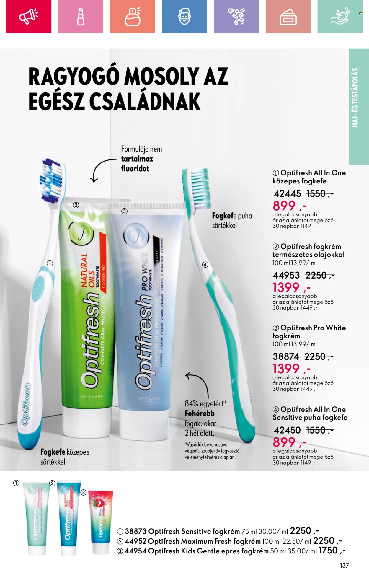 Oriflame akciós újságok - 2025.07.06 - 2025.07.26. Oldal 137