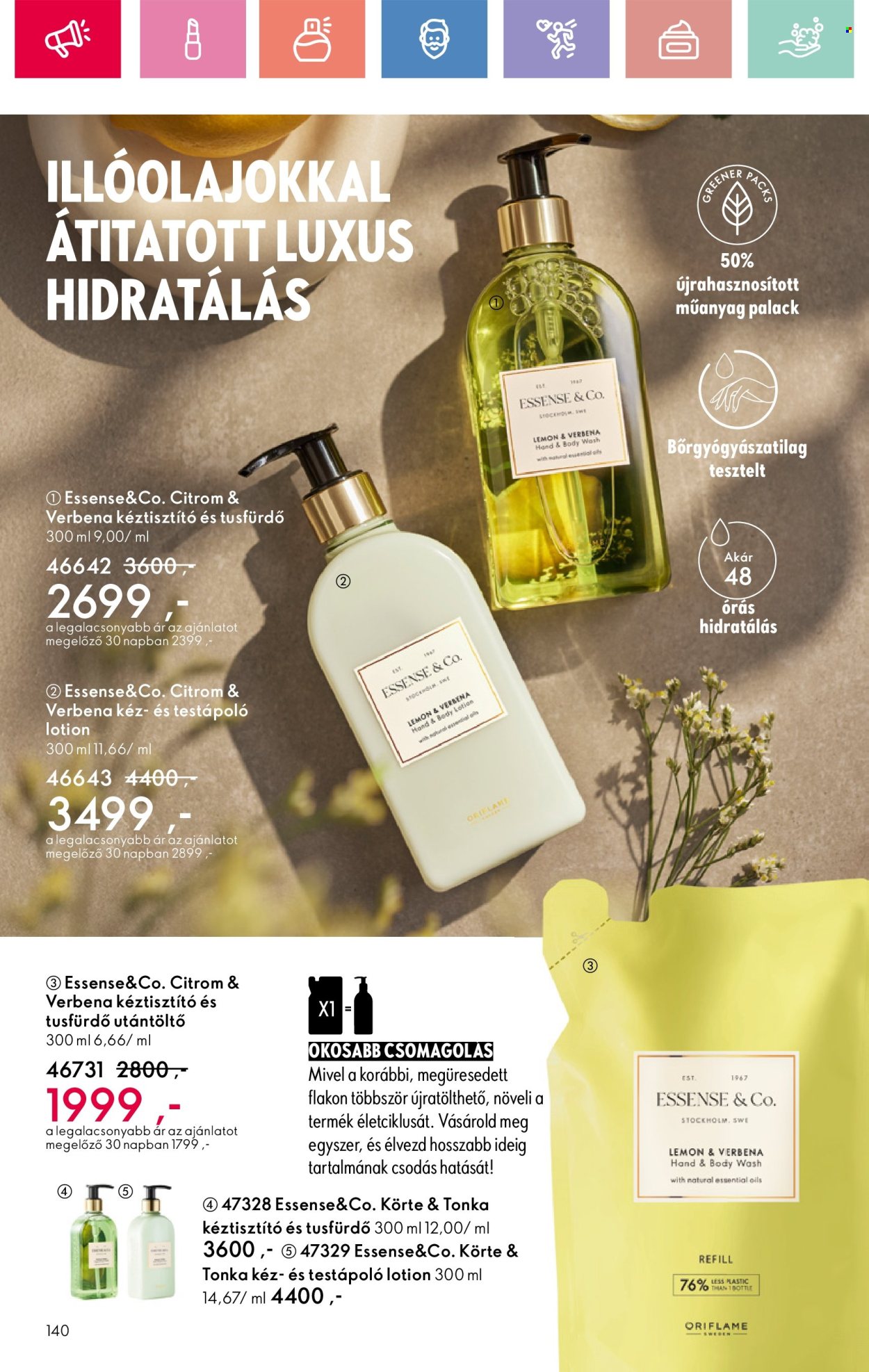 Oriflame akciós újságok - 2025.07.06 - 2025.07.26. Oldal 140