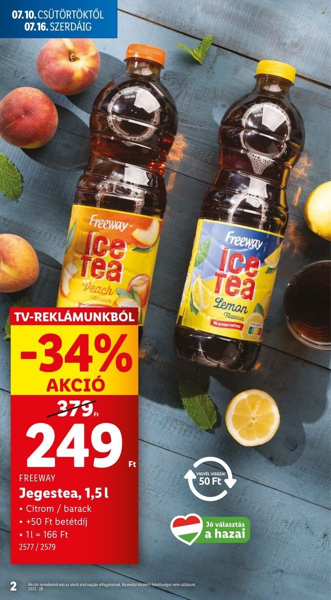Lidl akciós újságok - 2025.07.10 - 2025.07.16. Oldal 2