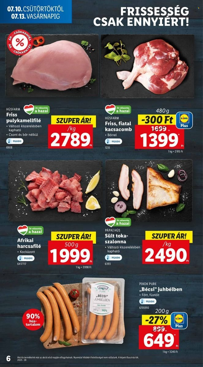 Lidl akciós újságok - 2025.07.10 - 2025.07.16. Oldal 6