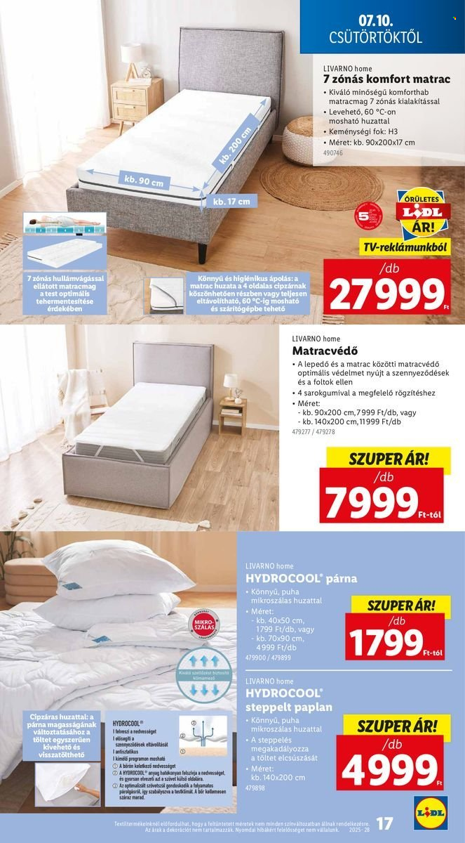 Lidl akciós újságok - 2025.07.10 - 2025.07.16. Oldal 17