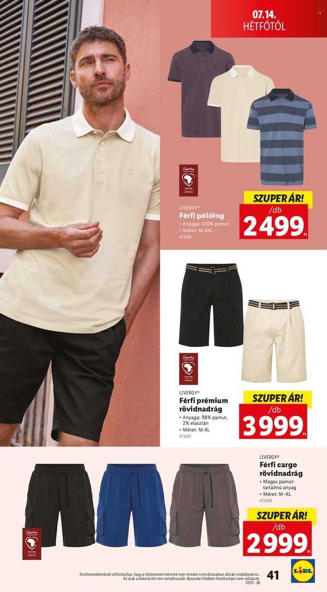 Lidl akciós újságok - 2025.07.10 - 2025.07.16. Oldal 41