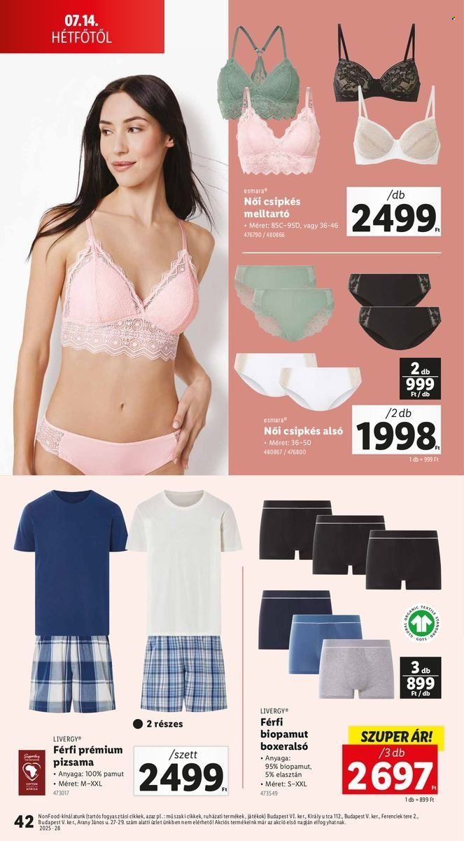 Lidl akciós újságok - 2025.07.10 - 2025.07.16. Oldal 42