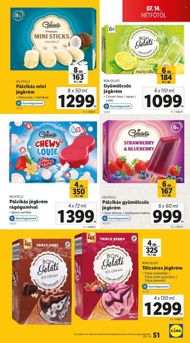 Lidl akciós újságok - 2025.07.10 - 2025.07.16. Oldal 51