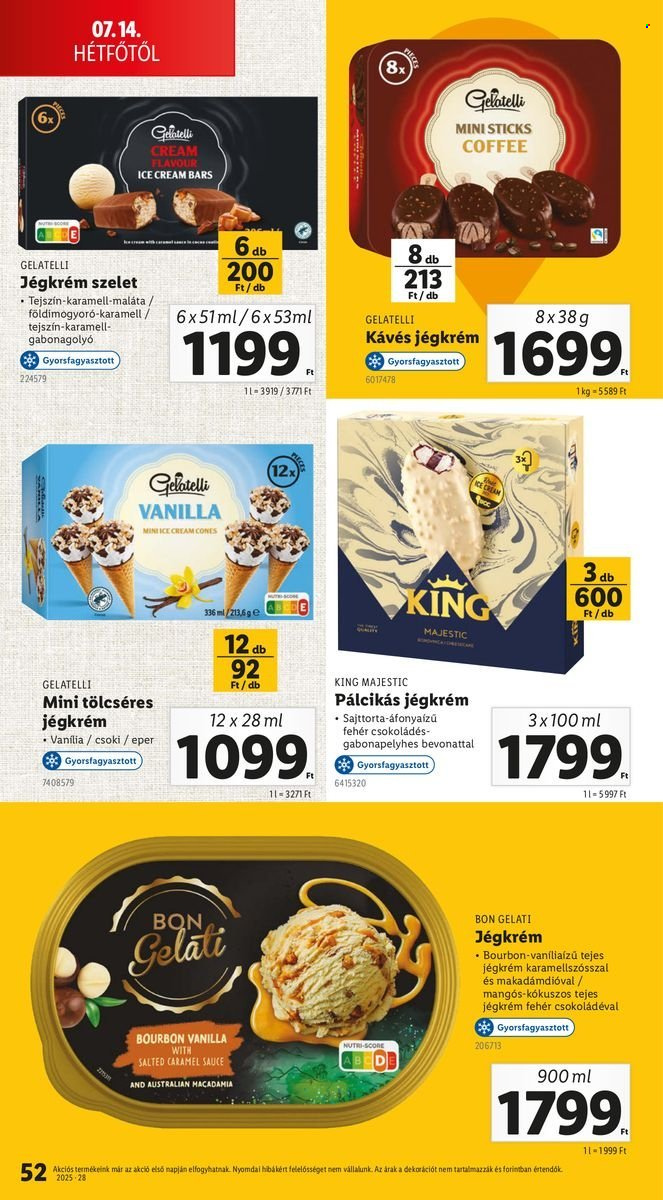 Lidl akciós újságok - 2025.07.10 - 2025.07.16. Oldal 52