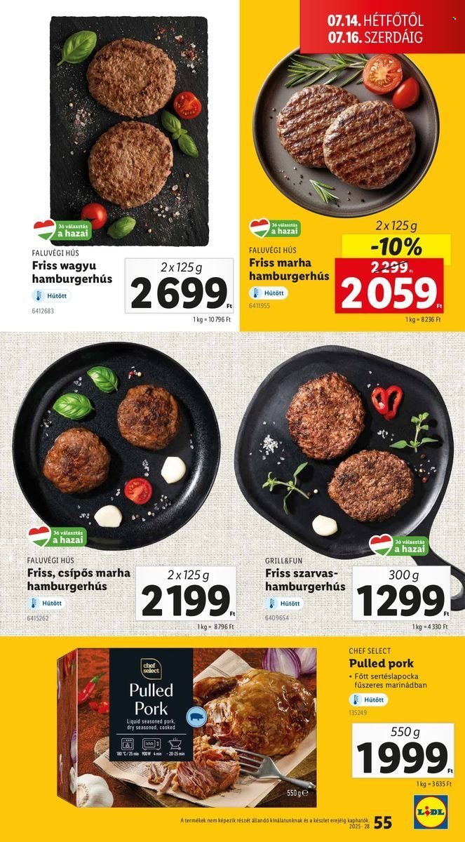 Lidl akciós újságok - 2025.07.10 - 2025.07.16. Oldal 55