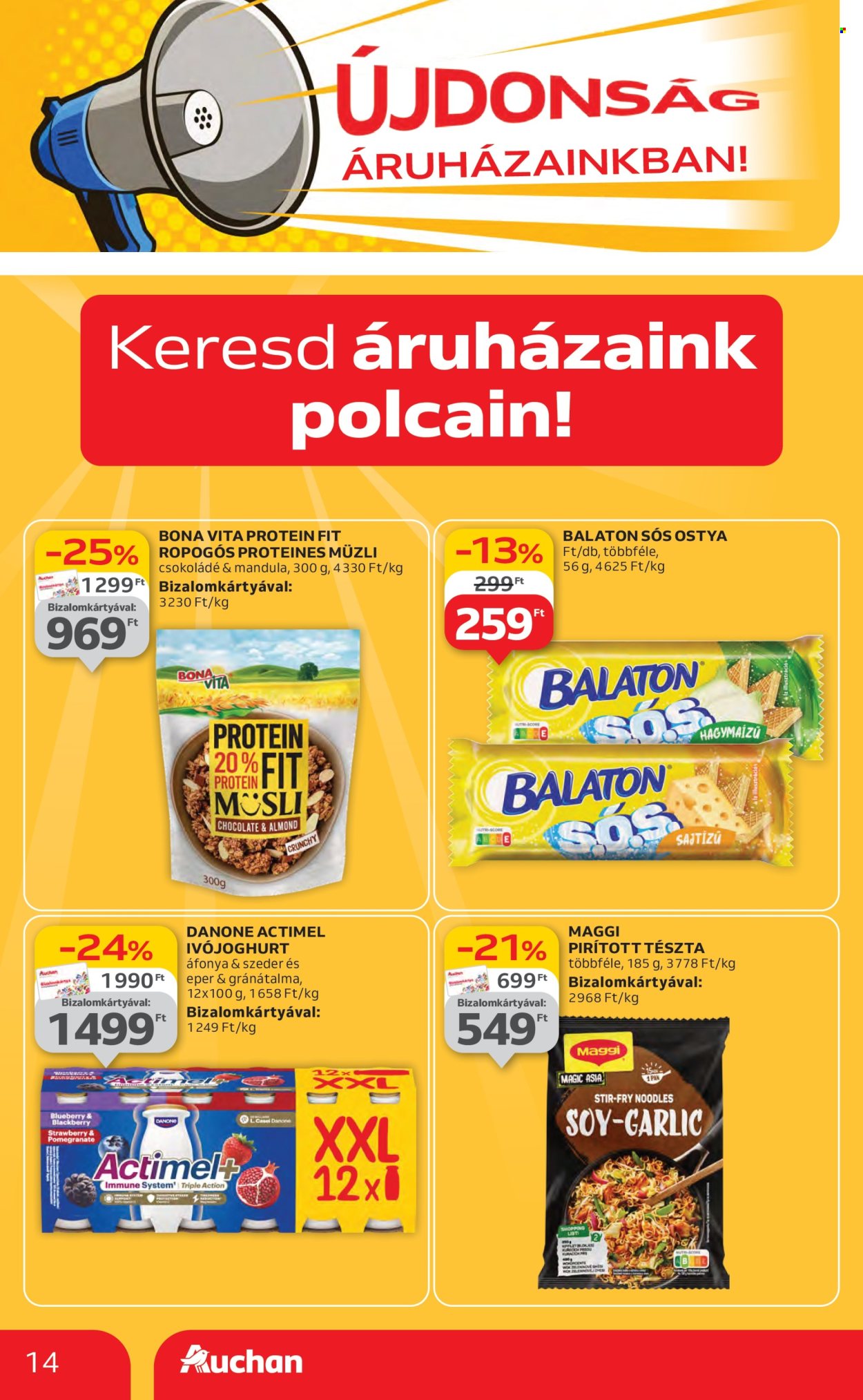 Auchan akciós újságok - 2025.07.10 - 2025.07.16. Oldal 14